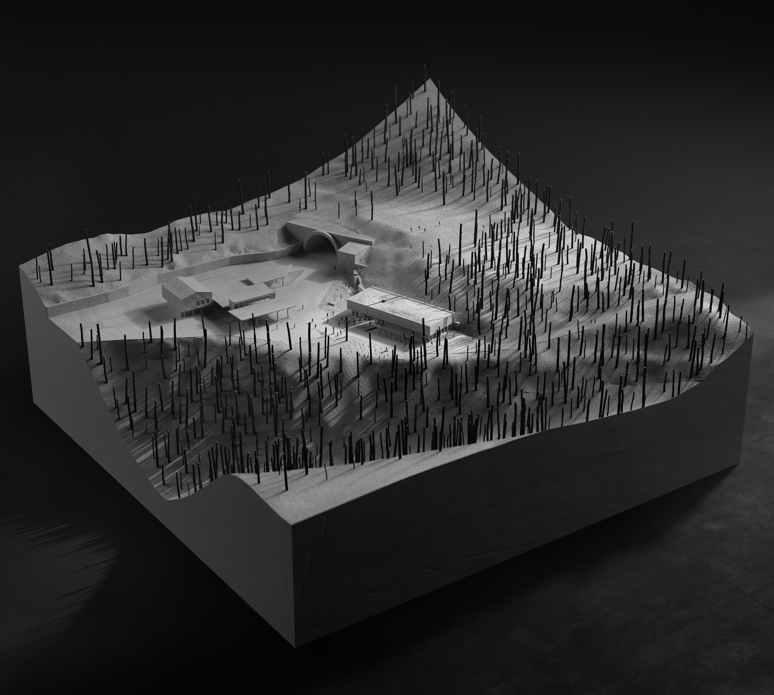 Loiblpass Memorial. Loibl-Nord